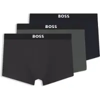 BOSS Boxershorts 'David Beckham' navy / antraciet / donkergrijs