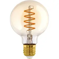Eglo Ledfilamentlamp G95 - Amber - E27 - 8w
