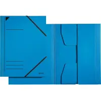 Leitz Eckspannermappe, DIN A4, Karton 320 g/qm, blau