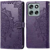 IMoshion Mandala Bookcase voor de Motorola Moto G56 - Paars