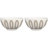 Gusta - Noodle kom - Ø15x7,5cm - Set van 2 - incl. stokjes