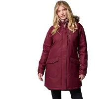 Columbia Suttle Mountain Long Jas Rood L Vrouw