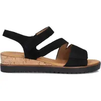Gabor Dames Sandalen 750.2 - Zwart - Maat 39