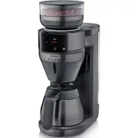 Severin KA 4855 FILKA Filterkoffiezetapparaat – Volautomaat – Bonen & Filterkoffie – 5 Sterktes – Touch Display – Dark Inox – Thermoskan