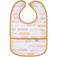 Baby Jem Babyjem Vlekbestendig Schort - Pastelstrepen