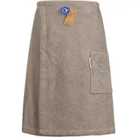 Artg Towelzz - Sauna Kilt - Heren - met klittenband - Cappuccino Bruin - (tot 170 cm heupomvang)