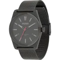 HUGO Analoog horloge 'Ark' zwart