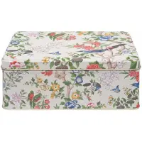 Sanderson - Bewaarblik Chinoiserie Hall- Rechthoek - Blik - 19,5 x 15,4 x 7,5 cm