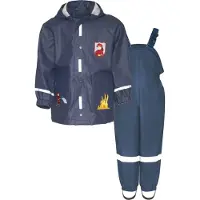 Playshoes Functioneel pak 'Feuerwehr' marine / geel / rood