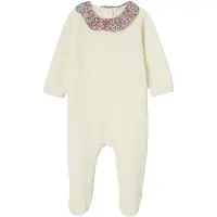 Envie de Fraise Pyjama van fluweel en Liberty-stof, te personaliseren