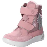 Ricosta Snowboots 'Annika' grijs / rosa / oudroze