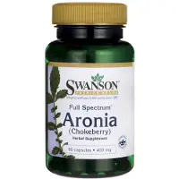 Swanson Health - Volledig Spectrum Aronia (Zwarte appelbes), 400 mg - 60 capsules