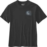 Carhartt Relaxed Fit C Graphic Casual T-shirt heren Zwart M