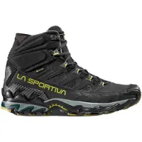 La Sportiva - Heren wandelschoenen - Ultra Raptor II Mid Leather GTX Black/Cedar voor Heren - Maat 42.5 - Zwart