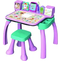 Vtech Elektronisch spel MagiBureau interactief en muzikaal 6-in-1 Roze