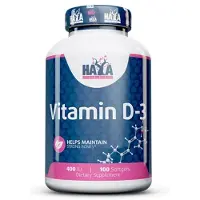 Haya labs Vitamin D-3 400IU - 100 softgels
