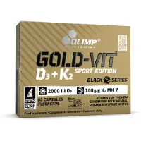 Olimp Gold-Vit D3+K2 2000IU - 60 caps