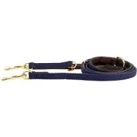 Kentucky Dogwear - Gevlochten Nylon presentatielijn hond navy 2m