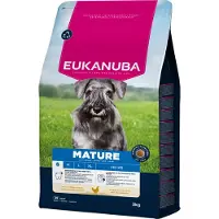 Eukanuba 3x Hondenvoer Droog Life Care Dog Mature Small Kip 3 kg