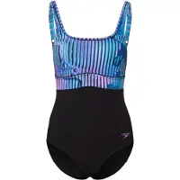 Speedo eco new contour eclipse pr 1p bla/b wedstrijd badpak dames -