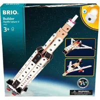 BRIO Builder Apollo Saturn V 34607 Construction Game Bruin Kinderen