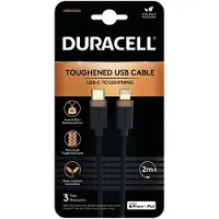 Duracell USB C naar Lightning kabel | | 2 meter | USB 2.0