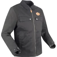 Segura Tampico motorjas, textiel, zwart, maat 2XL
