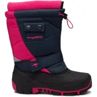 Kangaroos Snowboots 'Bean II' navy / pink