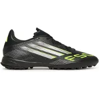Adidas Voetbalschoen 'F50 League' zilvergrijs / appel / zwart