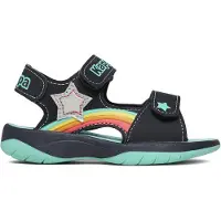 Kappa Sandalen Kinderen Pelangi G Donkerblauw-Mintgroen 261042K