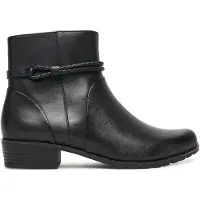 Caprice 9-25404-45 Enkellaarzen | Maat 6 Dames Zwart