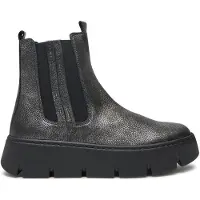 Gabor Chelsea boots zilvergrijs