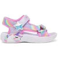 SKECHERS Unicorn Dreams Sandalen roze Textiel Maat 33