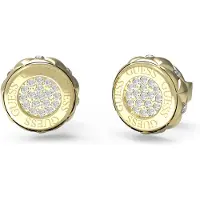 GUESS Oorbellen goud / transparant
