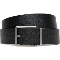 Calvin Klein Warmth Buckle 40mm Reversible Belt Black/cognac/antique Silv Maat: 120 | Riemen Outlet | Heren | Zwart