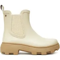 Tommy Hilfiger Regenlaarzen lichtbeige