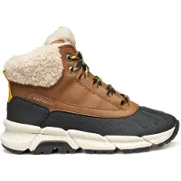 Geox Snowboots 'FLEXYPER PLUS' bruin / geel / zwart / wit