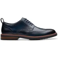 Clarks Veterschoen 'Aldwin Limit' donkerblauw