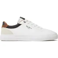 Pepe Jeans Sneakers laag 'Kenton Court' marine / lichtgrijs / zwart / wit