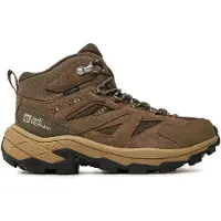 Jack Wolfskin - Women's Vojo Tour Texapore Mid - Wandelschoenen 37,5, bruin/beige