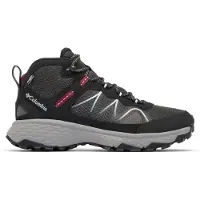 Columbia - Dames wandelschoenen - Peakfreak Rush Mid Outdry Dark Grey Deep Madeira voor Dames - Maat 7,5 US - Grijs
