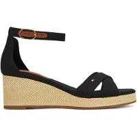 Tommy Hilfiger Sandaal karamel / zwart