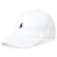 Ralph Lauren Kids Witte katoenen chino muts (2/4años), Casual, kinderkleding 322552489001