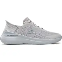 SKECHERS Sneakers laag 'Slip-Ins: Bounder 2.0 - Emerged' lichtgrijs