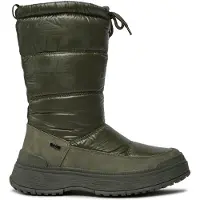 Caprice Snowboots donkergroen