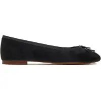Geox MARSILEA DAMES Ballerina's - ZWART - Maat 39,5