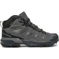 Salomon Wandelschoen Men X Ultra 360 Leather Mid GTX Castlerock Asphalt Kelp-Schoenmaat 42,5