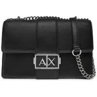 Armani Exchange Schoudertas 'JODIE' zwart