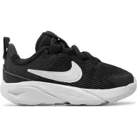 Nike Sportschoen 'Star Runner 4' zwart / wit