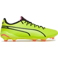 Puma King Ultimate FG/AG voetbalschoenen, geel, EU 43, geel, EU 43